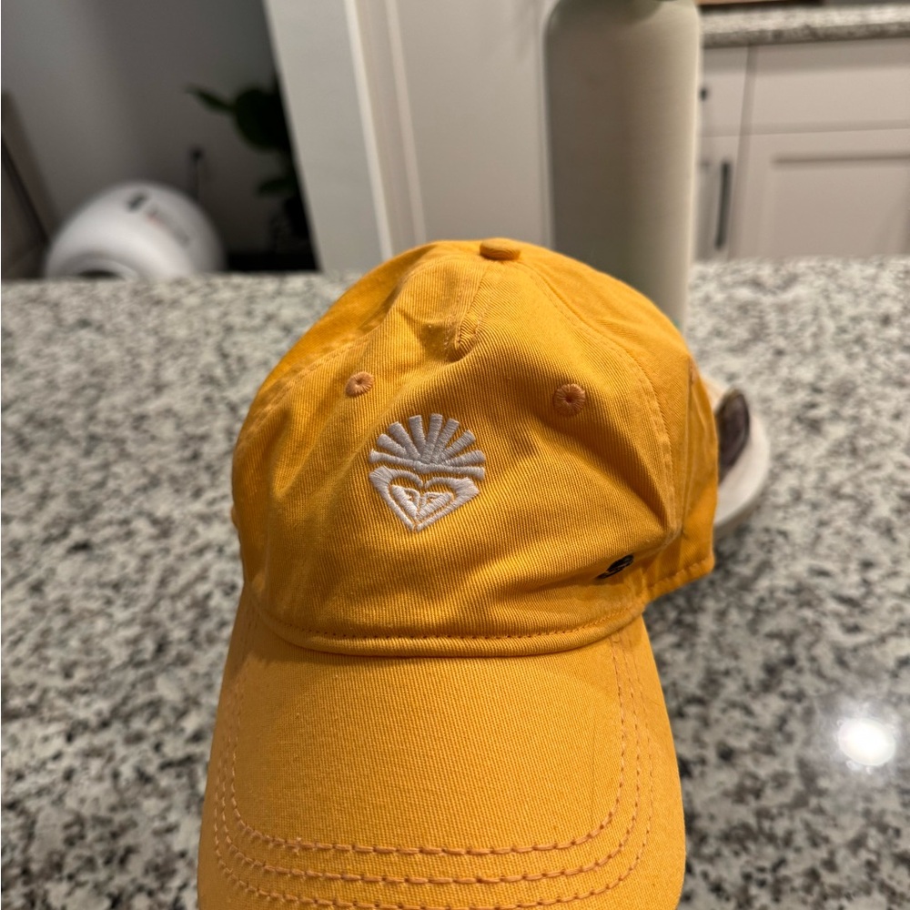 Roxy Mustard Yellow Cap